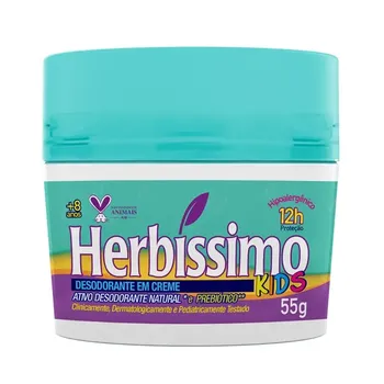 DESODORANTE HERBISSIMO CREME 55G KIDS