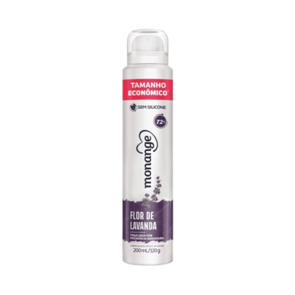 DESODORANTE MONANGE AEROSOL 200ML FLOR DE LAVANDA