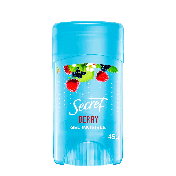 DESODORANTE SECRET GEL 45G BERRY