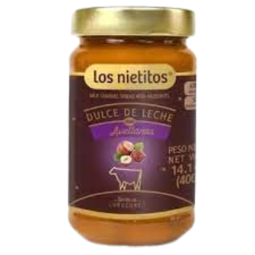 DOCE LEITE LOS NIETITOS 400G VD AVELÃ