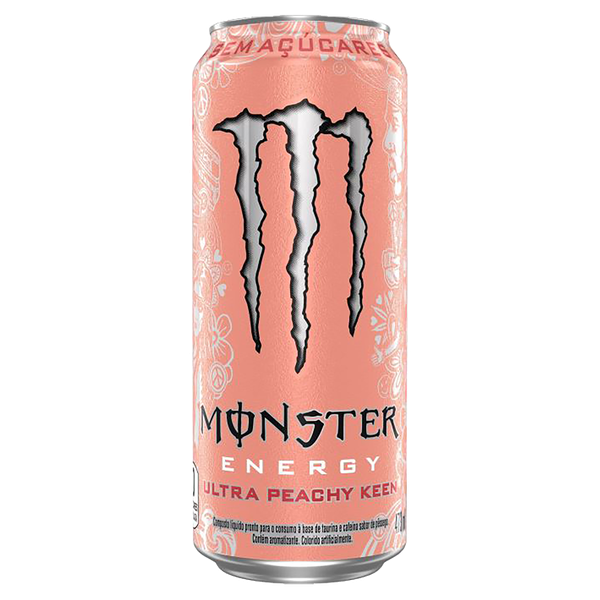 ENERGÉTICO MONSTER 473ML LT ULTRA PEACHY KEEN