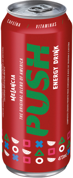 ENERGÉTICO PUSH 473ML LT MELANCIA