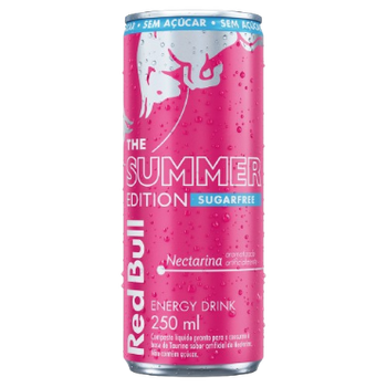 ENERGETICO RED BULL 250ML LT SUGARFREE NECTARINA
