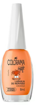 ESMALTE COLORAMA 8ML DIVERTIDAMENTE LARANJA NERVOSO