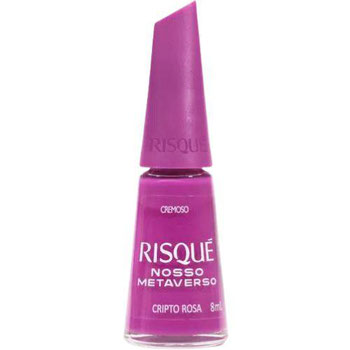 ESMALTE RISQUÉ 8ML CREMOSO CRIPTO ROSA