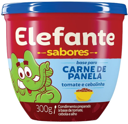EXTRATO TOMATE ELEFANTE 300G CARNE PANELA
