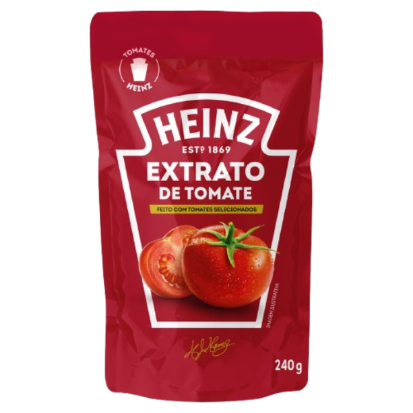 EXTRATO TOMATE HEINZ 240G SACHE