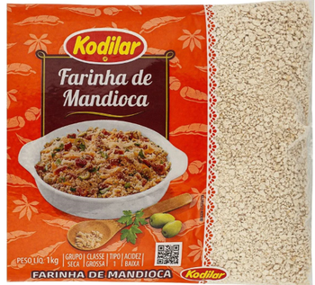 FARINHA DE MANDIOCA KODILAR 1KG GROSSA