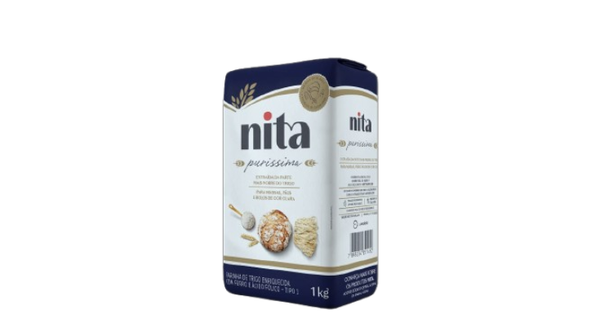 FARINHA TRIGO NITA 1KG PURISSIMA