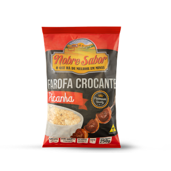 FAROFA NOBRE SABOR 250G PICANHA