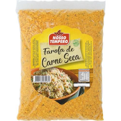FAROFA NOSSO TEMPERO 250G CARNE SECA