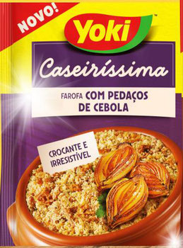 FAROFA YOKI 200G CASEIRÍSSIMA C/CEBOLA