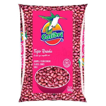 FEIJÃO COLIBRI 500G ROSINHA