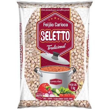 FEIJÃO SELETTO 2KG CARIOCA