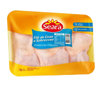 FILÉ COXA/SOBRECOXA SEARA 1KG