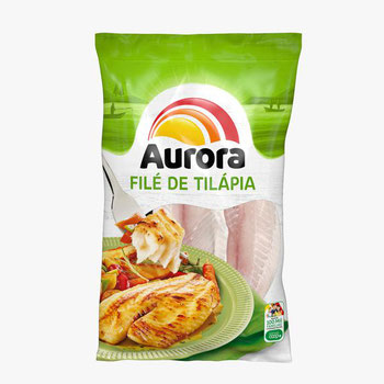 FILÉ TILÁPIA AURORA 800G CONGELADA