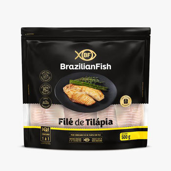 FILÉ TILÁPIA BRASILIAN FISH 500G
