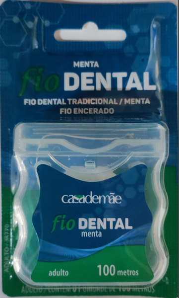 FIO DENTAL CASA DE MÃE 100M MENTA