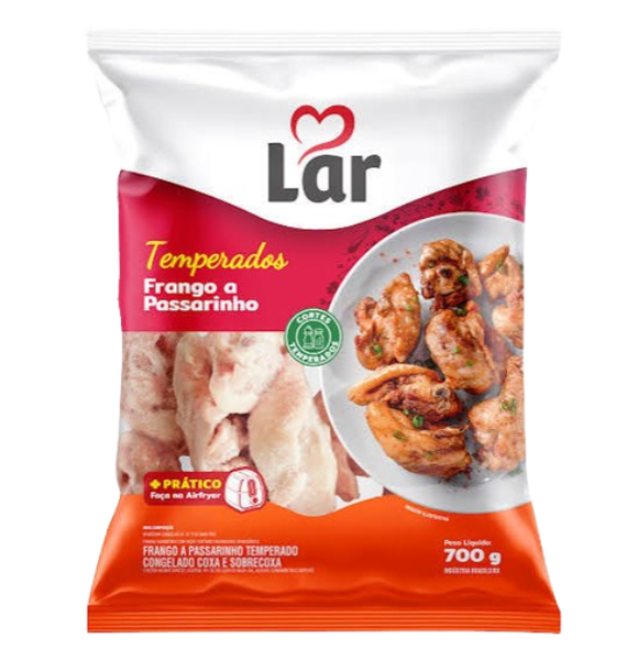 FRANGO LAR FOODS 700G PASSARINHO IQF PASSARINHO