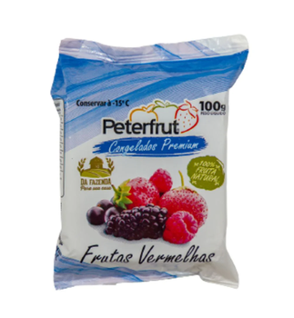 FRUTA PETERFRUT 100G CONGELADA FRUTAS VERMELHAS