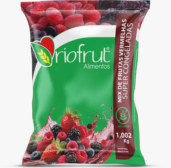 FRUTAS VERMELHAS RIOFRUT 1,02G CONGELADA