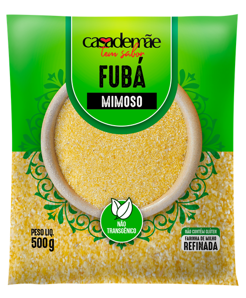 FUBÁ MIMOSO CASA DE MÃE 500G