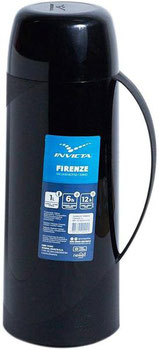 GARRAFA INVICTA 1L FIRENZE PRETO