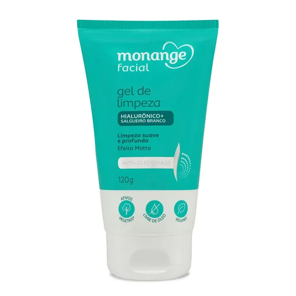 GEL MONANGE 120G LIMPEZA FACIAL