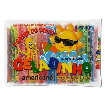 GELADINHO AMERICANO 55ML C/40 PASTEURIZADO