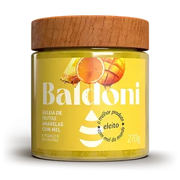 GELEIA BALDONI 270G C/MEL FRUTAS AMARELA