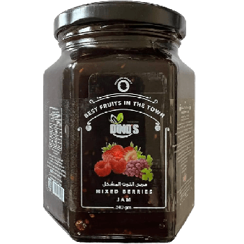 GELEIA DINO´S 340G FRUTAS VERMELHA