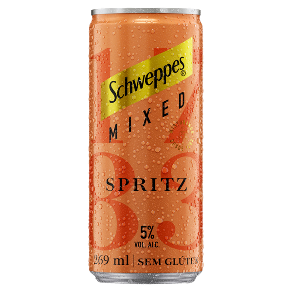 GIN TÔNICA SCHWEPPES 269ML LT MIXED SPRITZ