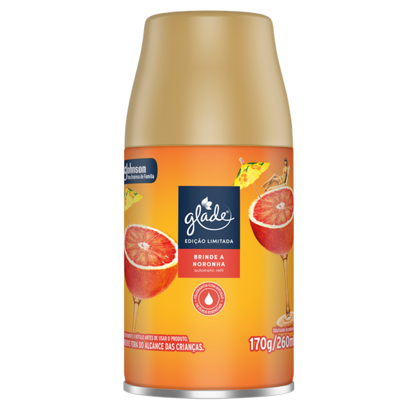GLADE AUTOMATIC REFIL 260ML BRINDE NORONHA