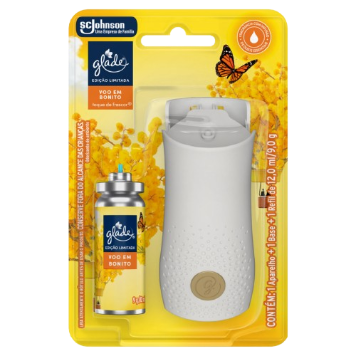 GLADE TOQUE FRESCOR 12ML APARELHO OFERTA ESPECIAL VOO BONITO