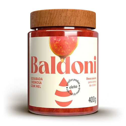 GOIABADA BALDONI 400G CREMOSA C/MEL
