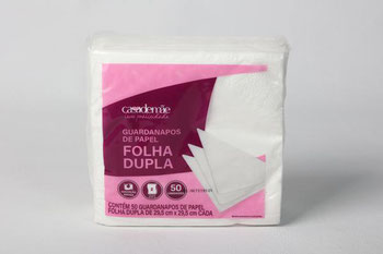 GUARDANAPO CASA DE MÃE FOLHA DUPLA 29,5X29,5CM