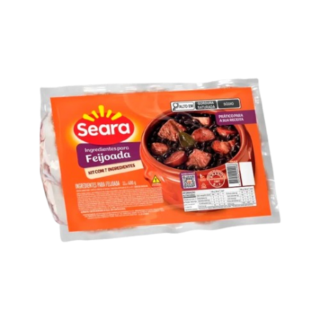 INGREDIENTES FEIJOADA SEARA 600G