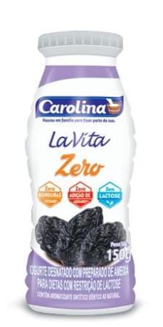 IOGURTE CAROLINA LA VITA 150G ZERO AMEIXA