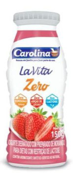 IOGURTE CAROLINA LA VITA 150G ZERO MORANGO