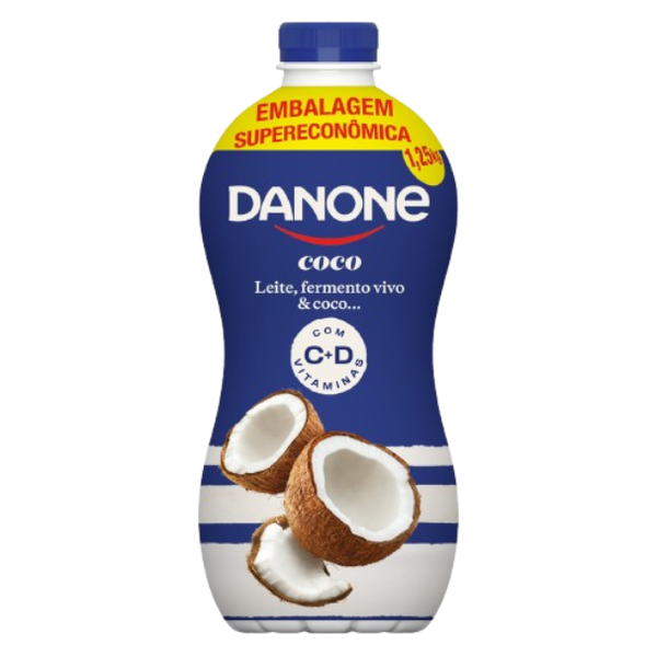 IOGURTE DANONE 1,250G PARCIALMENTE DESNATADO COCO