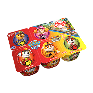 IOGURTE ELEGE 510G PATRULHA CANINA MORANGO/SALADA FRUTAS