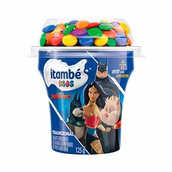 IOGURTE ITAMBÉ 125G C/CONFETI