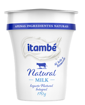 IOGURTE ITAMBÉ 170G NATURAL MILK