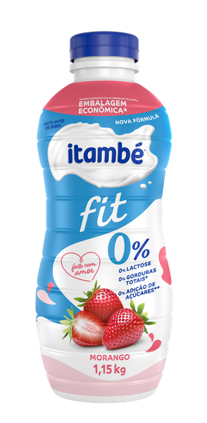 IOGURTE ITAMBÉ 1,150G LIQUIDO LIGHT MORANGO