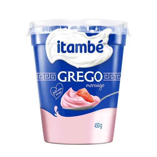 IOGURTE ITAMBÉ 450G GREGO MORANGO
