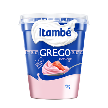 IOGURTE ITAMBÉ 450G GREGO MORANGO