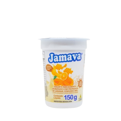 IOGURTE JAMAVA 150G LARANJA/CENOURA/MEL