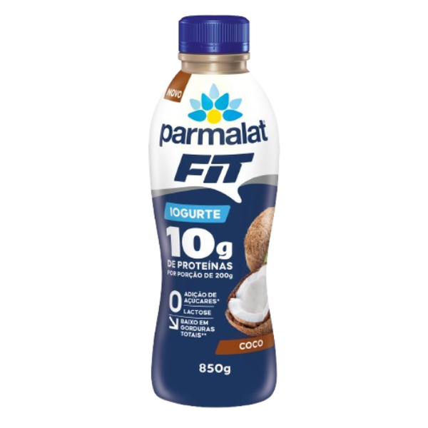 IOGURTE PARMALAT 850G FIT 10G PROTEINA ZERO COCO