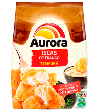 ISCA FRANGO AURORA 275G TEMPURA
