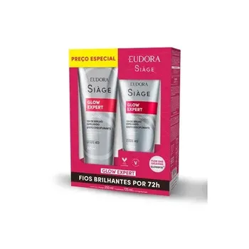 KIT EUDORA SIAGE SHAMPOO 250ML +CONDICIONADOR 125ML GLOW EXPERT